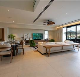 Selection of 5 bedroom seafront villas with heated pool on Ciovo near Trogir, sleeps 10